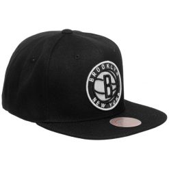 Mitchell & Ness czapka z daszkiem NBA Brooklyn Nets NBA Team Ground 2.0. Czarne czapki z daszkiem Mitchell & Ness, bez wzorów, z materiału. Za 149.00 zł.