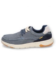 Camel Active Sneakersy "Harvest" w kolorze granatowym rozmiar: 42. Niebieskie buty sportowe casual Camel Active, bez wzorów, bez zapięcia. Za 202.03 zł.