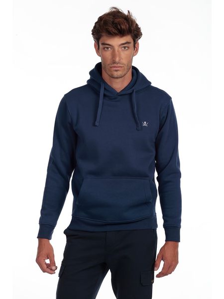 The Time of Bocha Bluza w kolorze granatowym rozmiar: S. Niebieskie bluzy The Time of Bocha, s, bez wzorów, z bawełny, z kapturem. Za 152.45 zł.