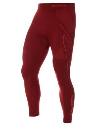 Termoaktywne męskie legginsy narciarskie Thermo. Czerwone bielizna termoaktywna Brubeck, na zimę, m, bez wzorów, z dzianiny, bez ramiączek, narciarskie. Za 159.99 zł.