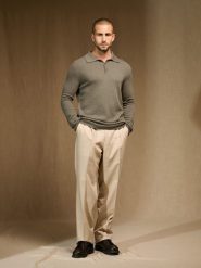 Perfect Cashmere Kaszmirowy sweter "Spencer" w kolorze beżowym rozmiar: XL. Brązowe swetry nierozpinane Perfect Cashmere, xl, bez wzorów, z kaszmiru, bez kołnierzyka, bez ramiączek. Za 347.99 zł.