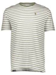 U.S. Polo Assn. Koszulka w kolorze zielono-białym rozmiar: XXL. Zielone bezrękawniki U.S. Polo Assn., s, bez wzorów, z bawełny, bez kołnierzyka, bez ramiączek. Za 79.03 zł.