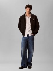 Calvin Klein Jeans kurtka typu blouson Mężczyźni Sztuczne włókno czarny, M. Czarne kurtki Calvin Klein Jeans, m, bez wzorów, z jeansu, bez kaptura. Za 649.95 zł.
