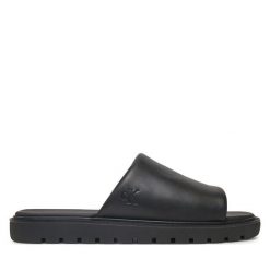 Klapki Calvin Klein Jeans. Czarne klapki Calvin Klein Jeans, z jeansu. Za 299.99 zł.