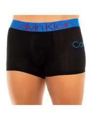 CALVIN KLEIN UNDERWEAR Bokserki w kolorze czarno-niebieskim rozmiar: S. Czarne bokserki Calvin Klein Underwear, s, bez wzorów. Za 70.74 zł.