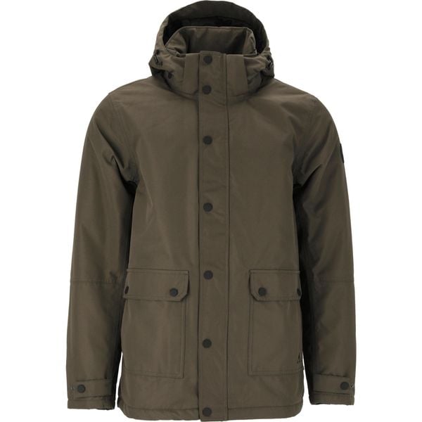 Kurtka wodoodporna Whistler Steven V2. Czarne kurtki WHISTLER, bez wzorów, bez kaptura. Za 406.50 zł.