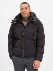 G-Star RAW Pikowana kurtka męska Mężczyźni Sztuczne włókno czarny jednolity, M. Czarne kurtki G-Star Raw, m, bez wzorów, z włókna, bez kaptura. Za 1,149.95 zł.