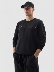 4F Bluza w kolorze czarnym rozmiar: XXL. Czarne bluzy 4F, xxl, bez wzorów, bez kaptura. Za 70.74 zł.