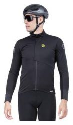 Kurtka Alé Uragano Polartec Power Shield Pro. Czarne kurtki ALÉ CYCLING, m, bez wzorów, z materiału, bez kaptura. Za 678.60 zł.
