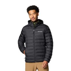 Kurtka puchowa męska Columbia Lake 22 II Down Hooded. Czarne kurtki Columbia, m, bez wzorów, z puchu, bez kaptura. Za 595.99 zł.