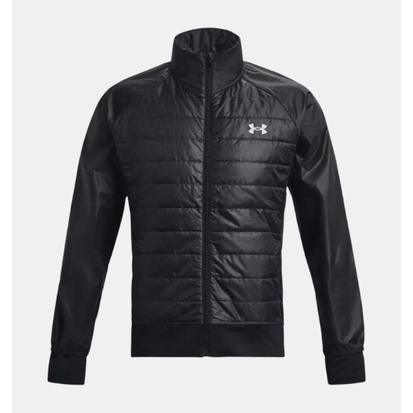 Kurtka Under Armour Storm Insulated Run Hybrid Czarna. Czarne kurtki Under Armour, m, bez wzorów, z syntetyku, bez kaptura. Za 343.05 zł.