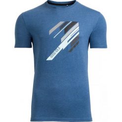 T-shirt męski TSM613 - granatowy melanż - Outhorn. T-shirty marki Outhorn. W wyprzedaży za 29.99 zł.