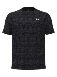 Under Armour Koszulka sportowa "Tech" w kolorze czarnym rozmiar: S. Czarne t-shirty sportowe Under Armour, bez wzorów, z materiału, bez ramiączek, outdoorowe. Za 87.99 zł.