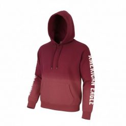 American Eagle Outfitters męska bluza z kapturem czerwony wyblakły M. Brązowe bluzy z kapturem 55PROTEC, m, bez wzorów, z bawełny, z kapturem. Za 267.99 zł.