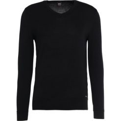 BOSS CASUAL AKYVIS Sweter black. Swetry nierozpinane BOSS CASUAL. W wyprzedaży za 377.30 zł.