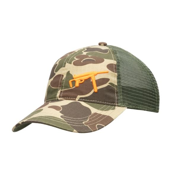 Czapka Trucker Duck Hunter. Zielone czapki z daszkiem Helikon-Tex, bez wzorów, z bawełny. Za 102.30 zł.