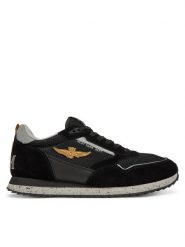 Aeronautica Militare Sneakersy 251SC288CT3545 Czarny. Czarne buty sportowe casual Aeronautica Militare, bez wzorów, ze skóry, bez zapięcia. Za 439.99 zł.