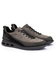 LLOYD Skórzane sneakersy "Marduk" w kolorze szarobrązowo-czarnym rozmiar: 43. Brązowe buty sportowe casual Lloyd, bez wzorów, z zamszu, bez zapięcia. Za 454.95 zł.