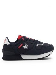 Beverly Hills Polo Club Sneakersy FOMO-01 Granatowy. Niebieskie buty sportowe casual Beverly Hills Polo Club, bez wzorów, z materiału, bez zapięcia. Za 199.99 zł.