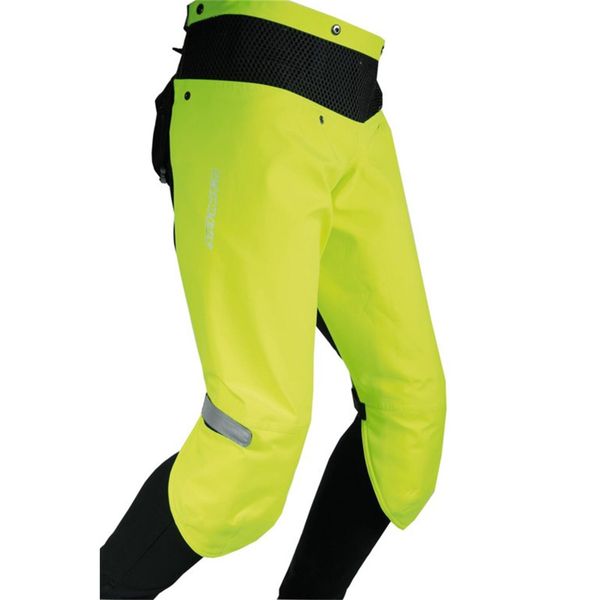 Spodnie przeciwdeszczowe - dorośli - RAINLEGS. Żółte spodenki rowerowe RAINLEGS, s, bez wzorów, z materiału. Za 239.95 zł.