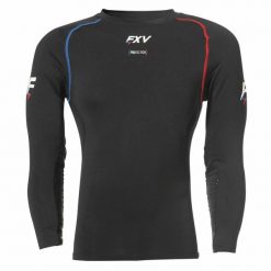 Bielizna Force XV. Czarna bielizna termoaktywna FORCE XV, xl, bez wzorów, z elastanu, bez ramiączek, na fitness i siłownię. Za 163.95 zł.