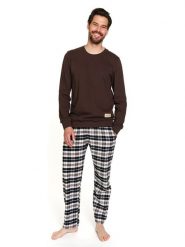 Doctor Nap Piżama w kolorze brązowym rozmiar: XXL. Brązowe piżamy Doctor Nap, xxl, bez wzorów, z bawełny, bez ramiączek. Za 147.99 zł.