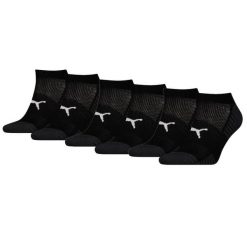Skarpety Puma Sport Sneaker Amortyzowane, 6 szt. Czarne. Czarne skarpety Puma, bez wzorów, z elastanu. Za 162.99 zł.