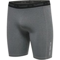 Legginsy Hummel training. Czarne legginsy długie sportowe Hummel, s, bez wzorów, na fitness i siłownię. W wyprzedaży za 159.60 zł.
