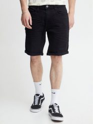 Blend Szorty jeansowe 20713326 Czarny Slim Fit. Czarne szorty Blend, l, bez wzorów, z bawełny. Za 79.99 zł.