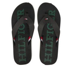 Japonki Tommy Hilfiger. Czarne japonki Tommy Hilfiger, bez wzorów. Za 149.99 zł.