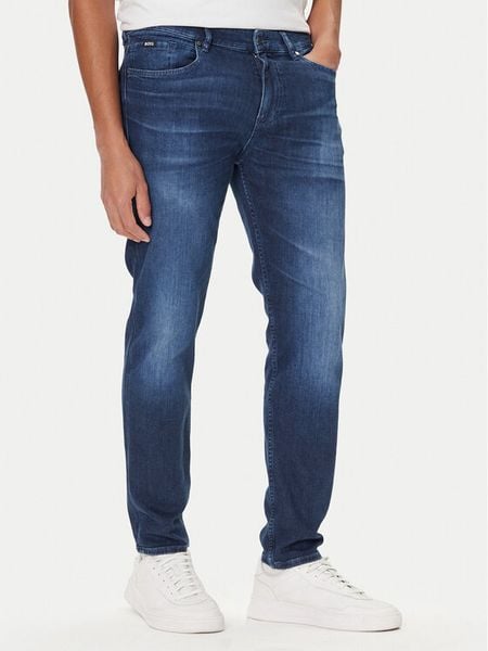 BOSS Jeansy H-Re.Maine 50550938 Granatowy Regular Fit. Niebieskie jeansy Boss, m. Za 709.99 zł.