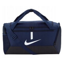 Torba Academy Team Duffle Bag. Czerwone torby na ramię Nike, bez wzorów, z materiału, na ramię, bez dodatków. Za 168.99 zł.