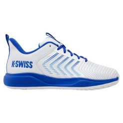 Buty do tenisa K-Swiss Ultrashot Light. Białe buty sportowe casual K-SWISS, bez wzorów, bez zapięcia. Za 427.50 zł.