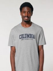 American Universities Koszulka "Colombia University" w kolorze szarym rozmiar: L. Szare bezrękawniki American Universities, l, bez wzorów, z bawełny, bez kołnierzyka, bez ramiączek. Za 59.95 zł.