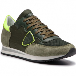 Sneakersy PHILIPPE MODEL - Tropez TRLU NX02 Mondial Fluo Vert Jaune. Buty sportowe casual marki Philippe Model. Za 1,139.00 zł.