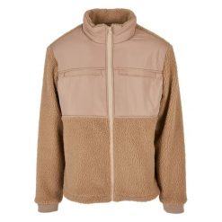 Polar Sherpa Urban Classics Patched. Brązowe bluzy z polaru Urban Classics, m, bez wzorów, z polaru, bez kaptura. Za 337.00 zł.