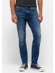 Męskie Spodnie Jeansowe MUSTANG Oregon Slim Denim Blue 1015865 5000 703. Niebieskie jeansy Mustang, l. Za 199.99 zł.