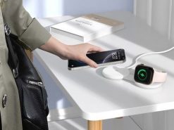 Conceptronic GORGON04W ładowarka do urządzeń przenośnych Smartfon, Smartwatch Biały Prąd przemienny Bezprzewodowe ładowanie Wewnętrzna. Białe zegarki smartwatch No name, bez wzorów. Za 206.99 zł.