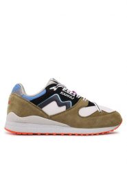 Karhu Sneakersy Synchron F802677 Zielony. Zielone buty sportowe casual karhu, bez wzorów, ze skóry, bez zapięcia. Za 499.99 zł.