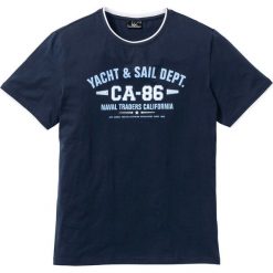 T-shirt 2 w 1 Regular Fit bonprix ciemnoniebieski. Bezrękawniki marki bonprix. Za 34.99 zł.