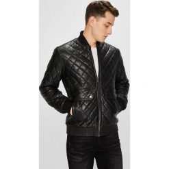 Trussardi Jeans - Kurtka skórzana. Kurtki marki TRUSSARDI JEANS. W wyprzedaży za 899.90 zł.