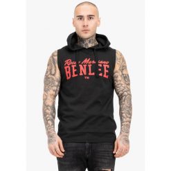 Tank top Benlee Darry. Czarne bezrękawniki Benlee, bez wzorów, bez kołnierzyka, bez ramiączek. Za 137.00 zł.