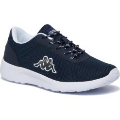 Sneakersy KAPPA - Tunes 242195 Navy/White 6710. Niebieskie buty sportowe casual Kappa, bez wzorów, z materiału, bez zapięcia. W wyprzedaży za 99.00 zł.