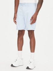 Tommy Jeans Szorty materiałowe Scanton DM0DM21950 Błękitny Slim Fit. Niebieskie szorty Tommy Jeans, m, bez wzorów, z bawełny. Za 269.99 zł.