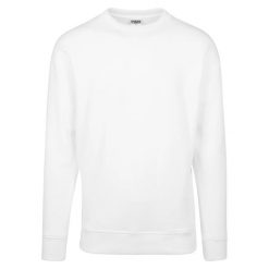 Męska Bluza Z Okrągłym Dekoltem. Białe bluzy Urban Classics, m, bez wzorów, bez kaptura. Za 120.99 zł.