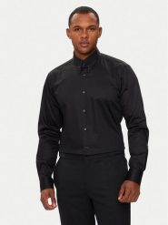 Hugo Koszula Vikko 50519847 Czarny Modern Fit. Czarne koszule Hugo, m, bez wzorów, z bawełny, bez kołnierzyka, bez ramiączek. Za 279.99 zł.