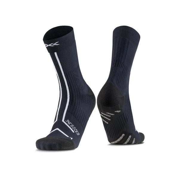 Skarpetki biegowe X-Socks Terraskin Expert Crew. Brązowe skarpety X-Socks, bez wzorów. Za 119.00 zł.