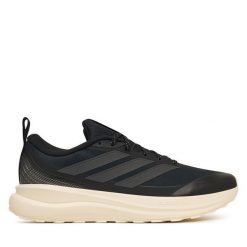 Buty do biegania adidas. Czarne buty do biegania Adidas, bez wzorów, bez zapięcia, do biegania. Za 259.99 zł.