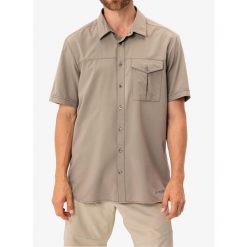 Koszula turystyczna męska Vaude Rosemoor Shirt II. Zielone koszule Vaude, m, bez wzorów, bez kołnierzyka, bez ramiączek. Za 240.99 zł.