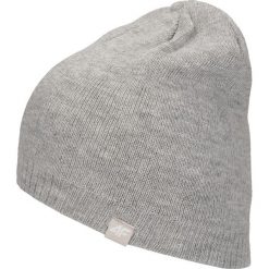 Czapka męska CAM300 - szary melanż. Szare czapki zimowe 4F, bez wzorów. Za 29.99 zł.